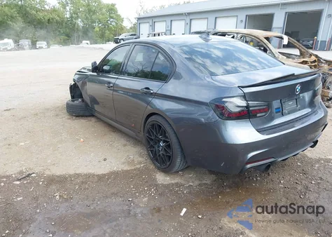 2013 BMW 335I из США, поврежденный, VIN WBA3A9C54DF476287